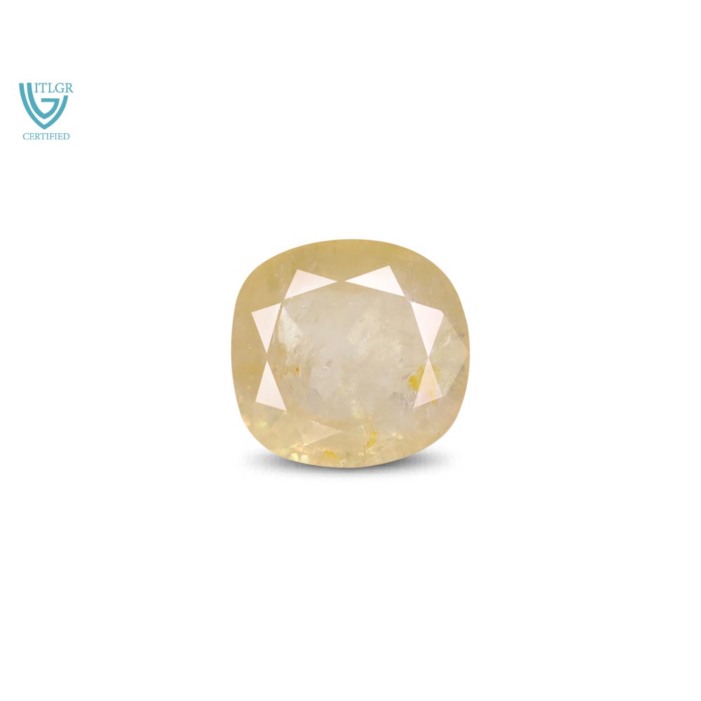 Yellow Sapphire - 6.89 Carat