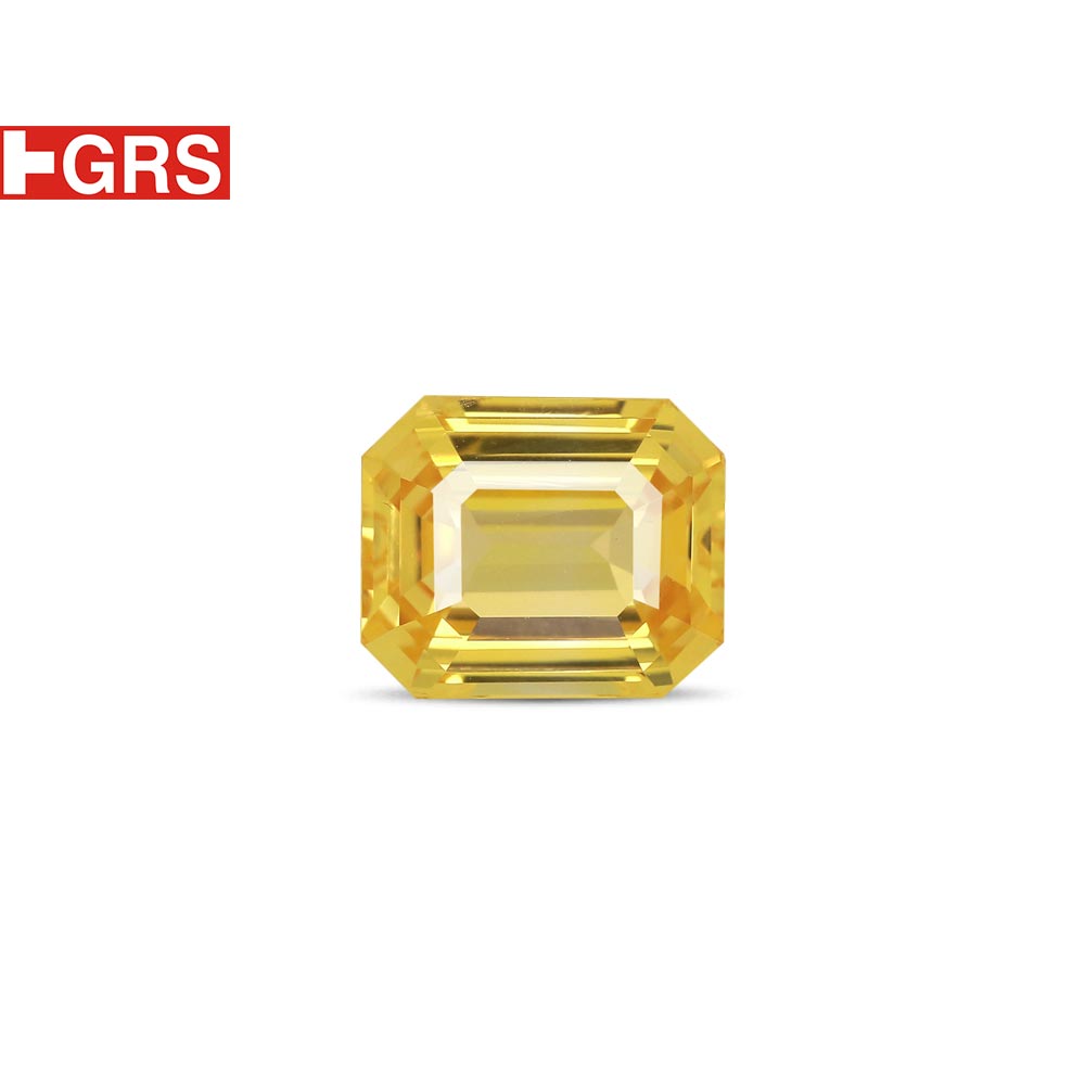 Vivid Yellow Sapphire - 6.9 Carat