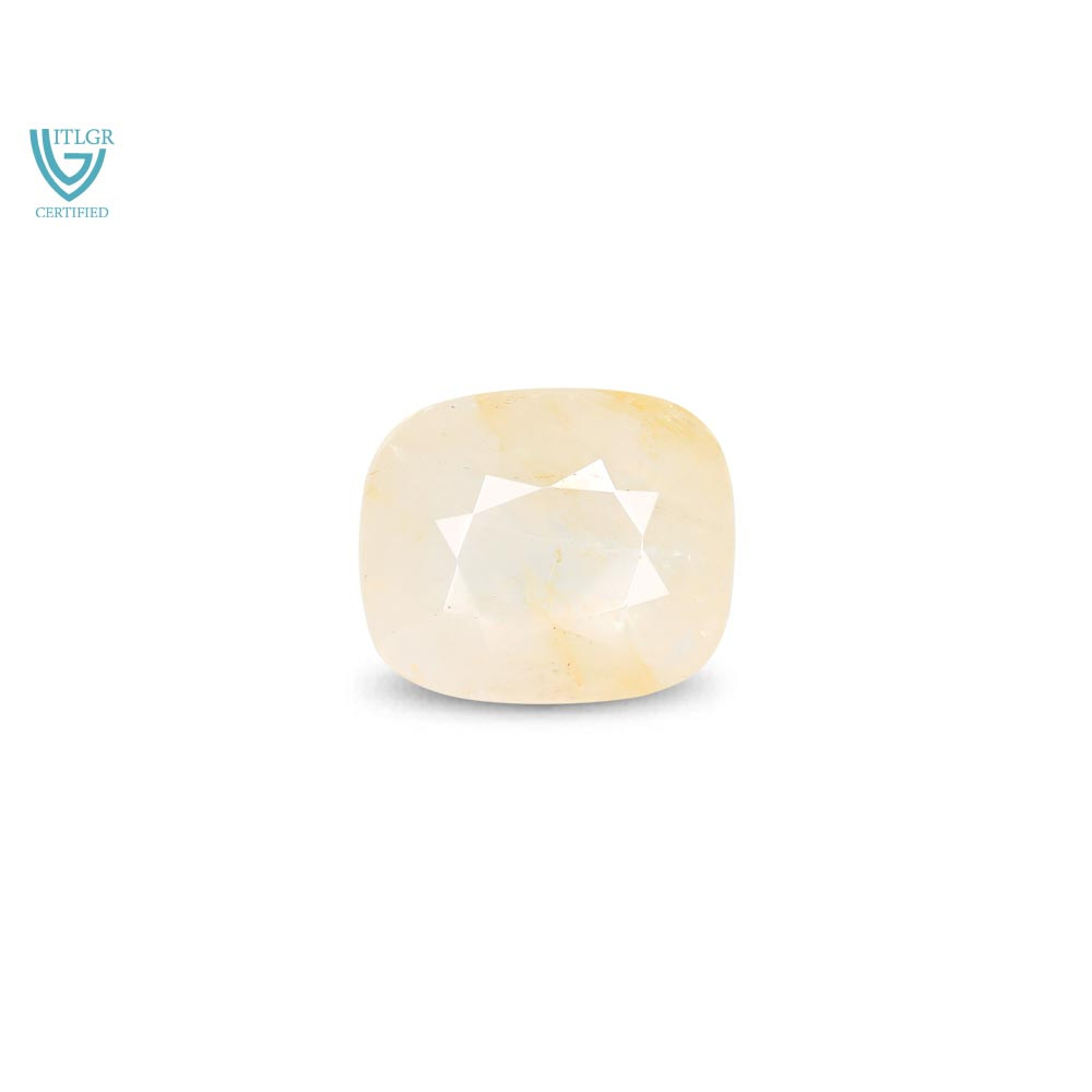 Yellow Sapphire - 6.91 Carat