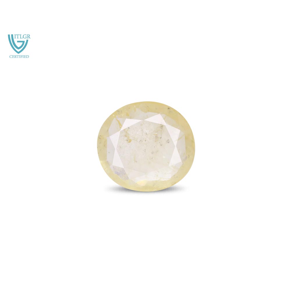 Yellow Sapphire - 6.91 Carat