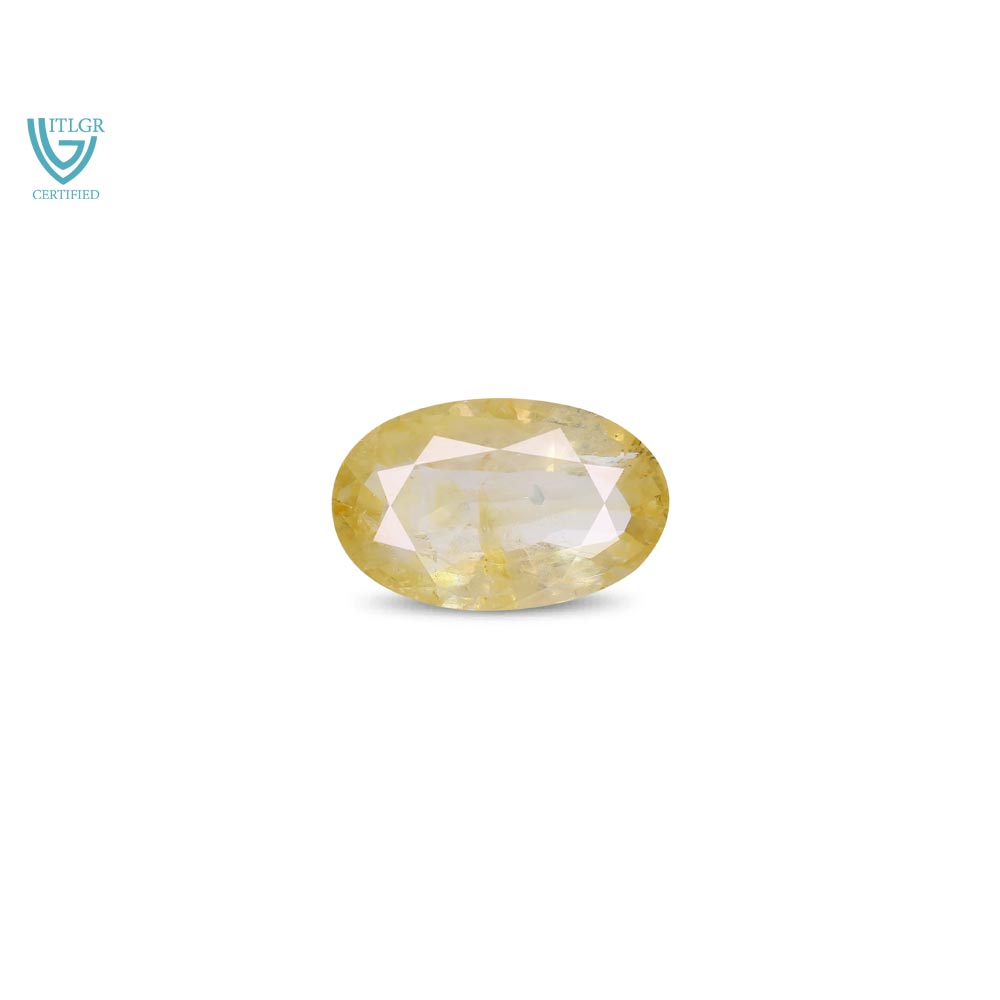 Yellow Sapphire - 6.94 Carat