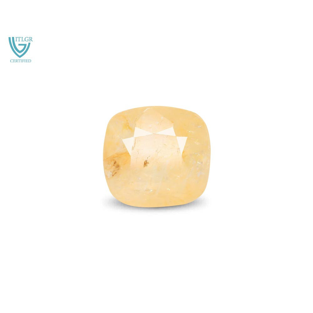 Yellow Sapphire - 6.96 Carat