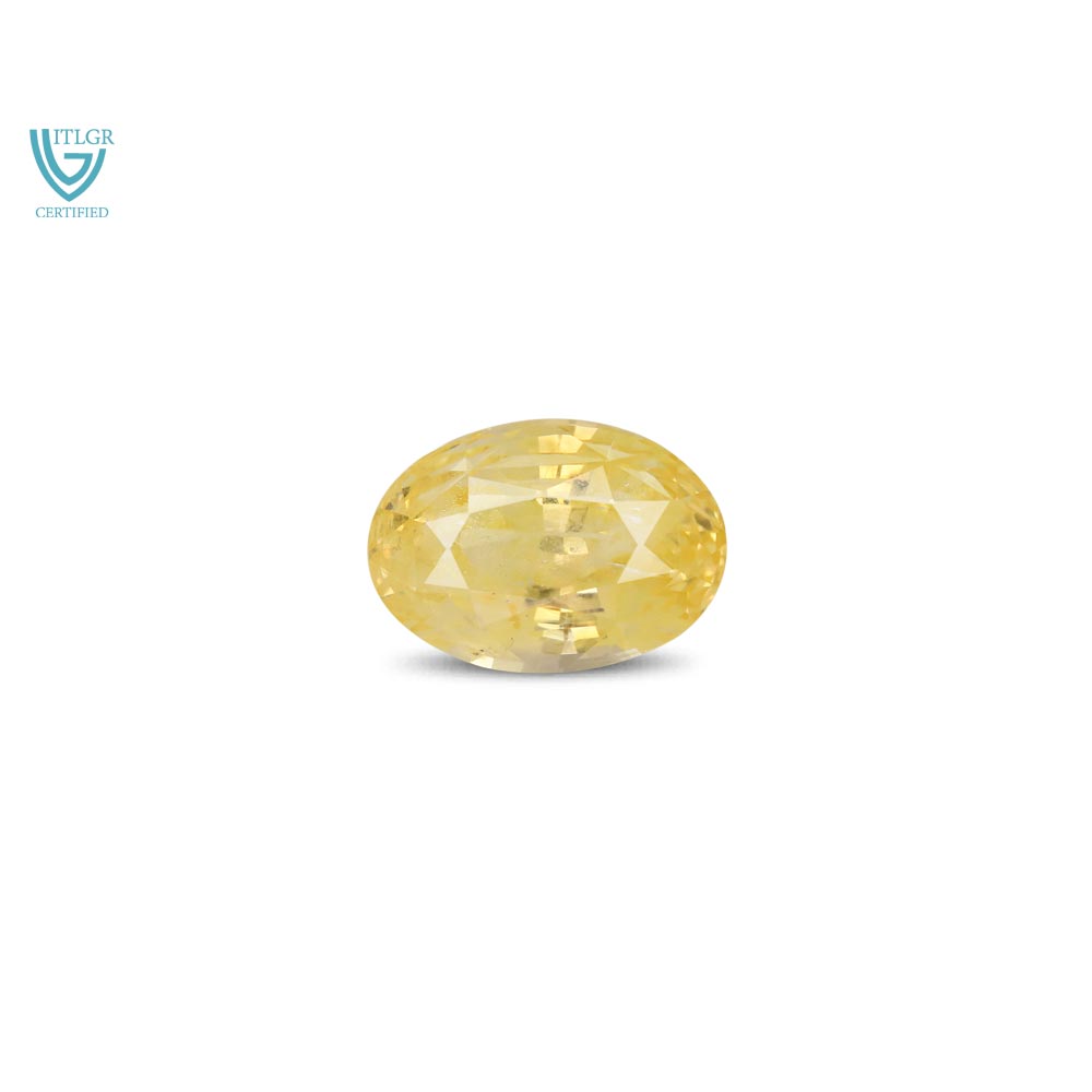 Yellow Sapphire - 7.03 Carat