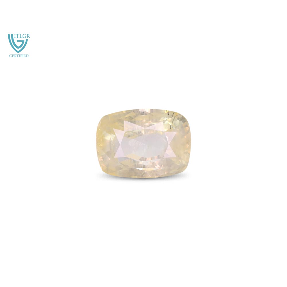 Yellow Sapphire - 7.06 Carat