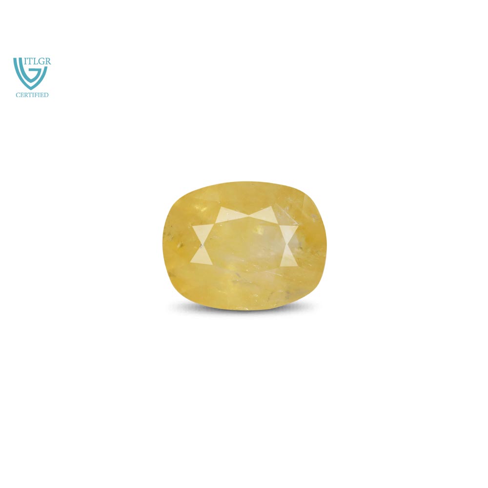 Yellow Sapphire - 7.28 Carat