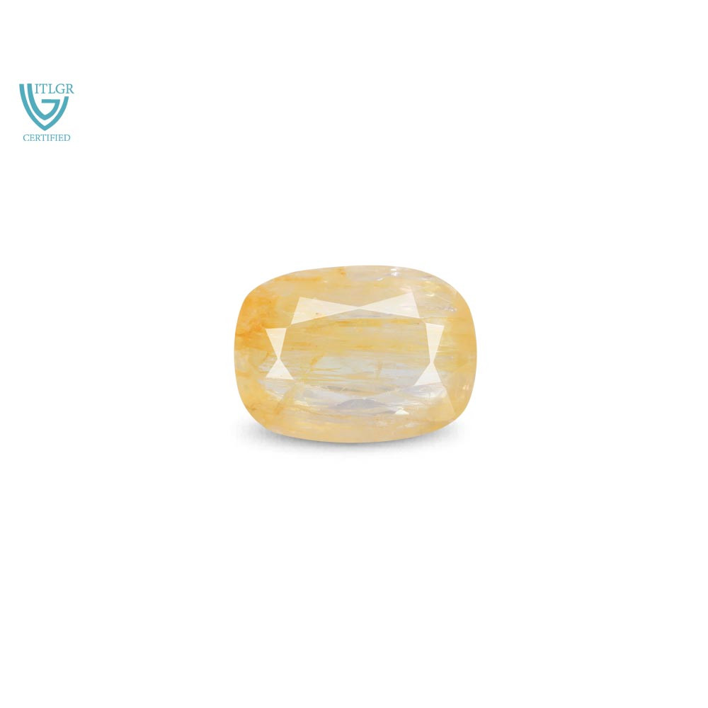 Yellow Sapphire - 7.41 Carat