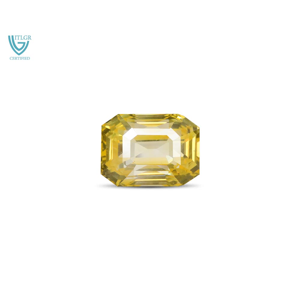 Yellow Sapphire - 7.41 Carat