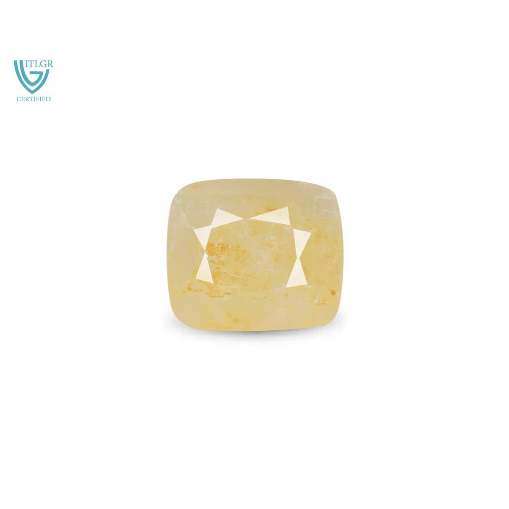 Yellow Sapphire - 7.68 Carat