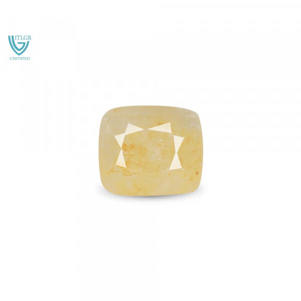 Yellow Sapphire - 7.68 Carat