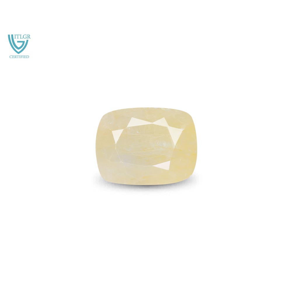 Yellow Sapphire - 7.69 Carat