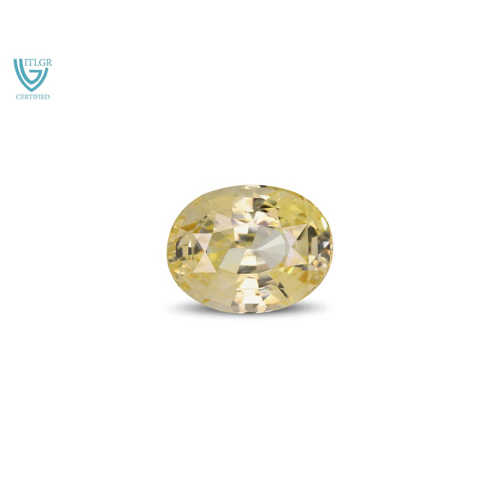 Yellow Sapphire - 7.71 Carat