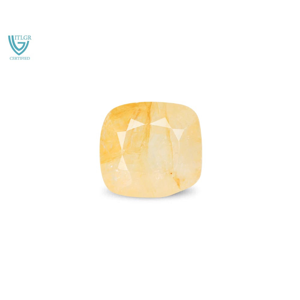 Yellow Sapphire - 7.9 Carat