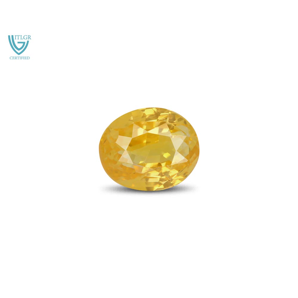 Yellow Sapphire - 8.06 Carat