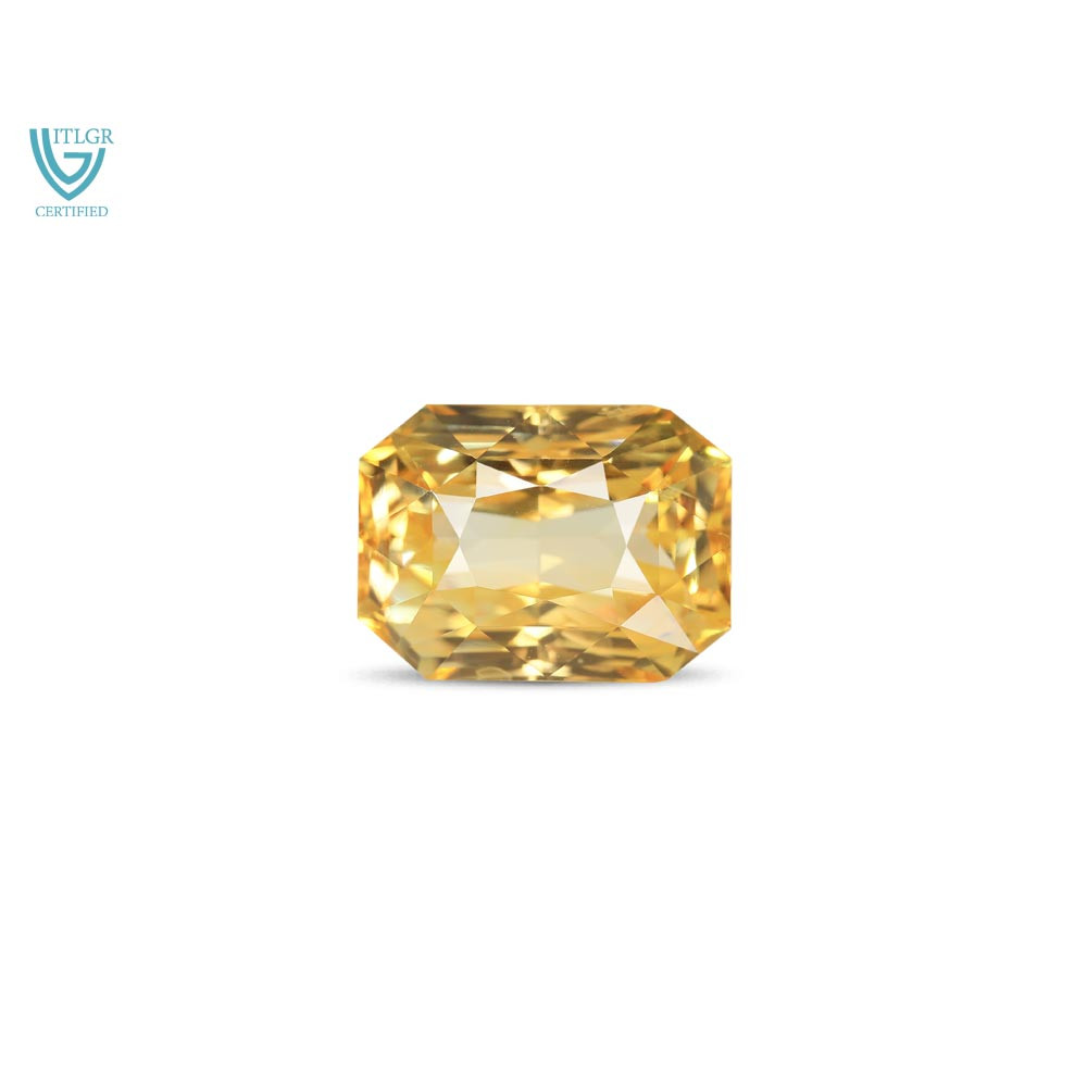 Yellow Sapphire - 8.13 Carat