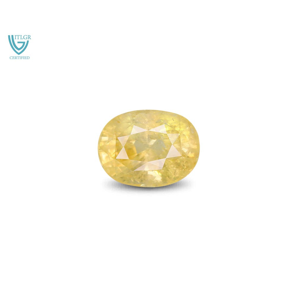 Yellow Sapphire - 8.21 Carat
