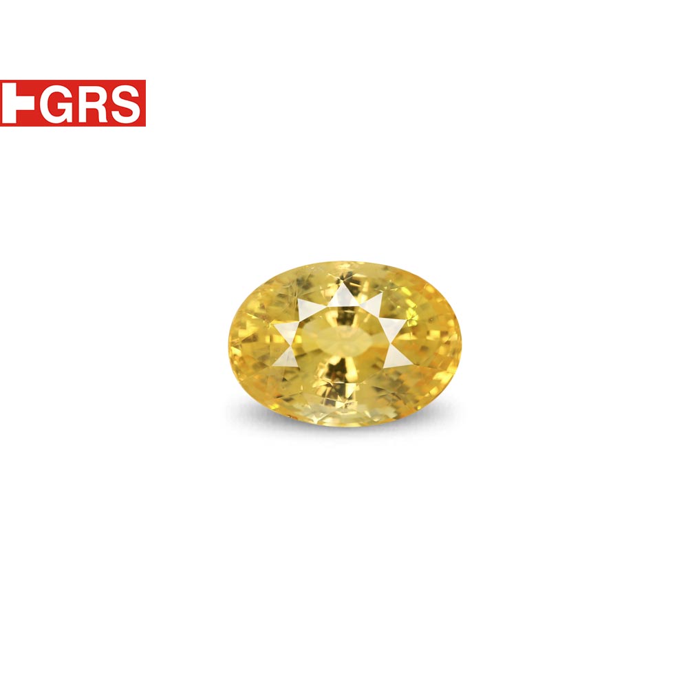 Yellow Sapphire - 9.88 Carat