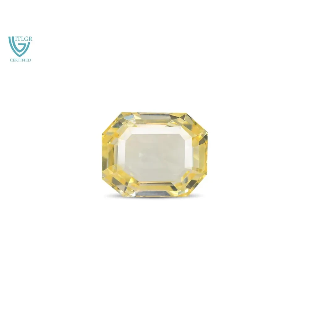 Yellow Sapphire (Pukhraj) - 10.59 Carat