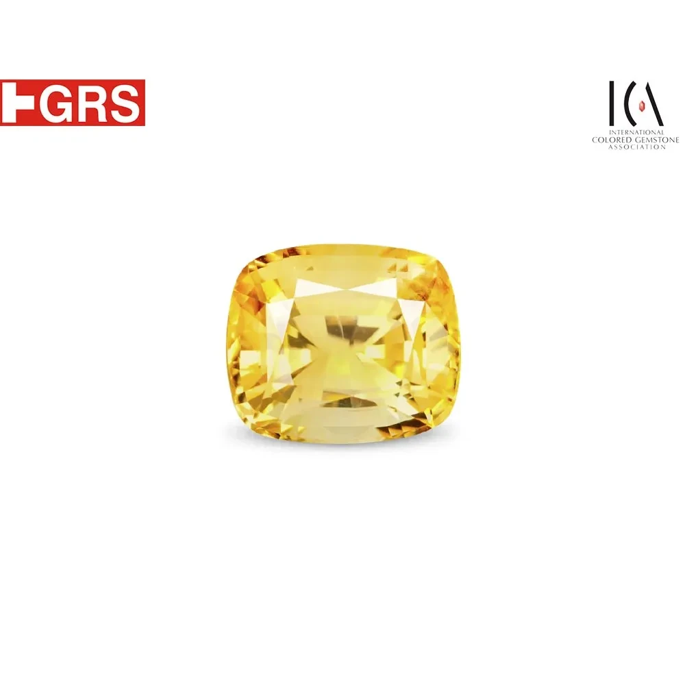 Yellow Sapphire (Pukhraj) - 11.59 Carat