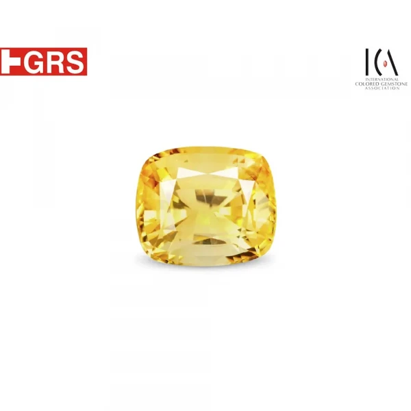 Yellow Sapphire (Pukhraj) - 11.59 Carat