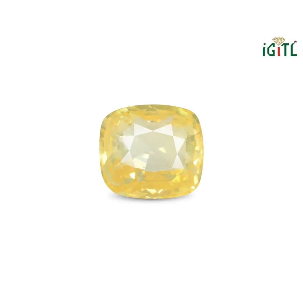 Yellow Sapphire (Pukhraj) - 12.09 Carat