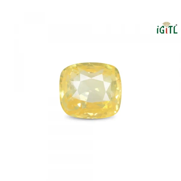 Yellow Sapphire (Pukhraj) - 12.09 Carat