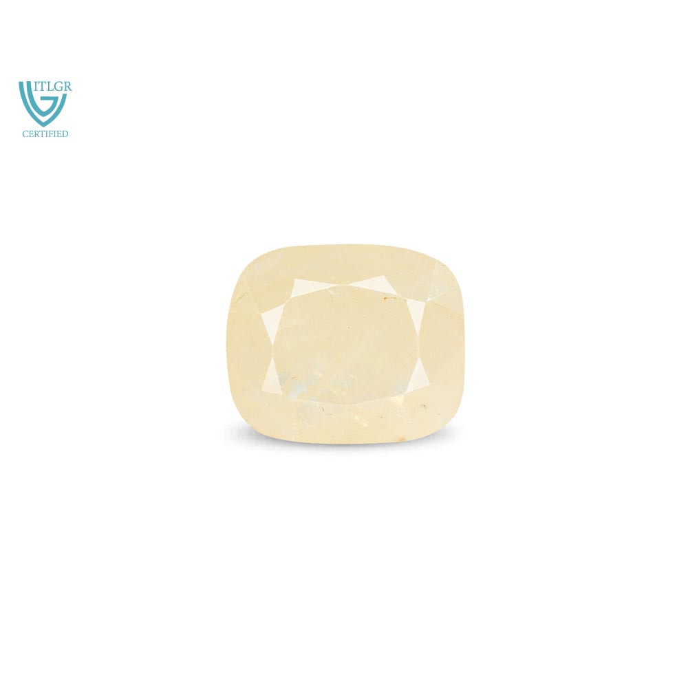 Yellow Sapphire (Pukhraj) - 12.55 Carat