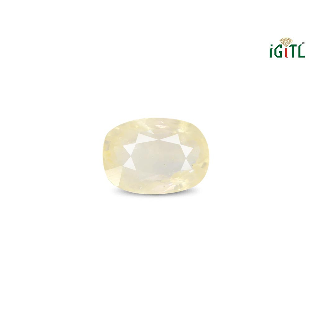 Yellow Sapphire (Pukhraj) - 13.82 Carat