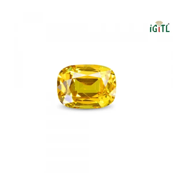 Yellow Sapphire (Pukhraj) - 3 Carat