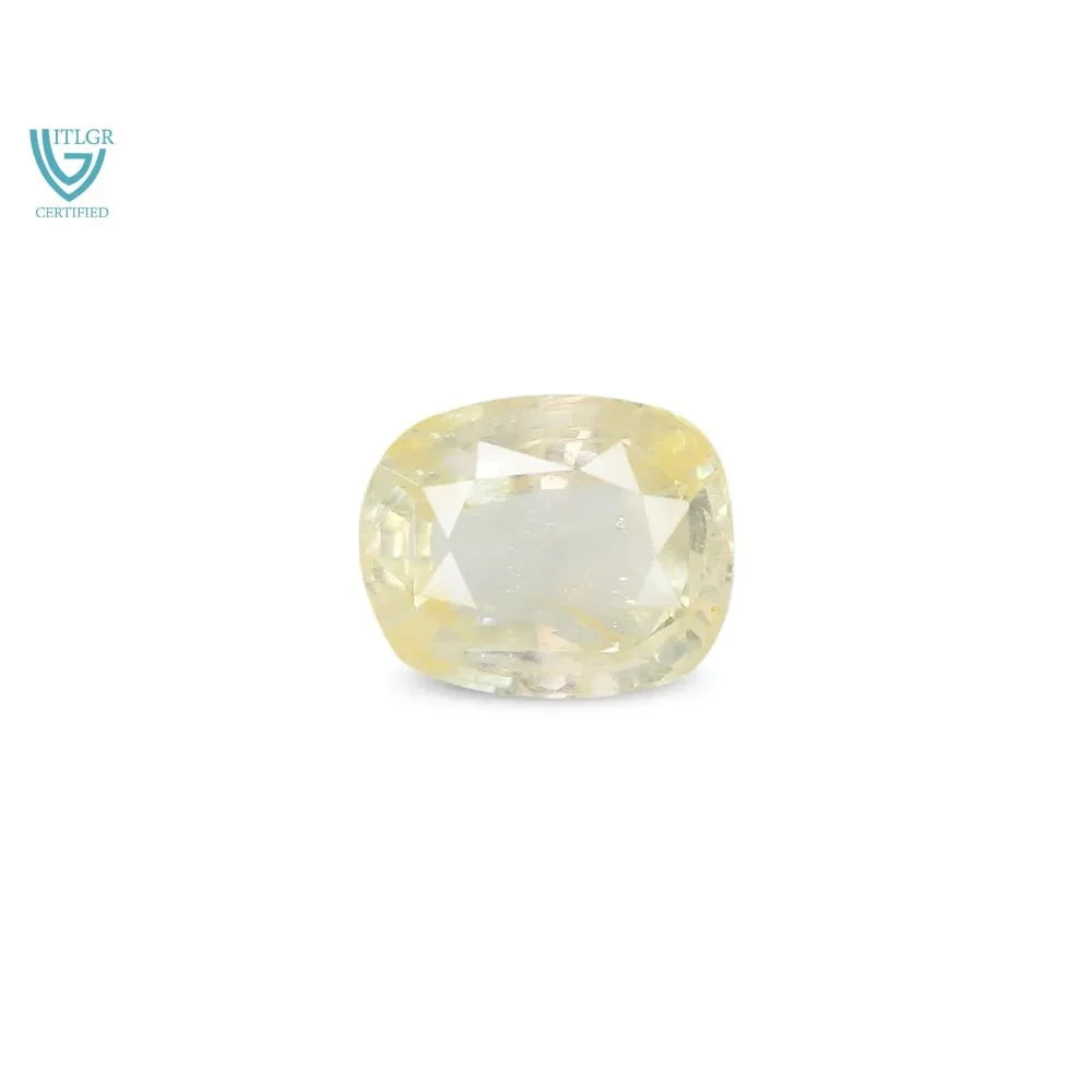 Yellow Sapphire (Pukhraj) - 3.14 Carat