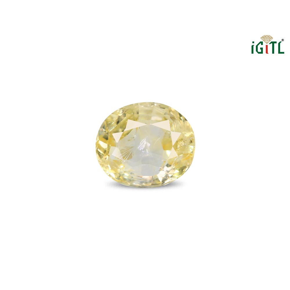 Yellow Sapphire (Pukhraj) - 3.18 Carat