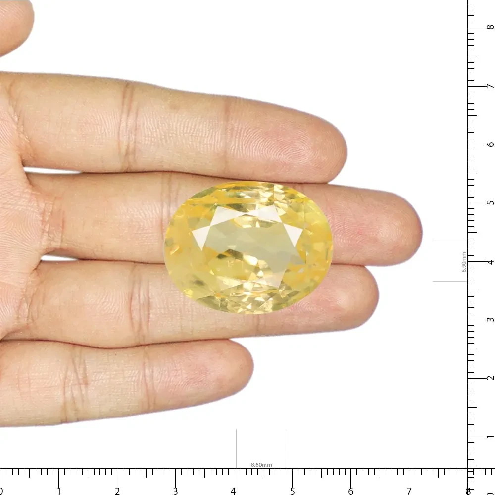 Yellow Sapphire (Pukhraj) - 3.2 Carat