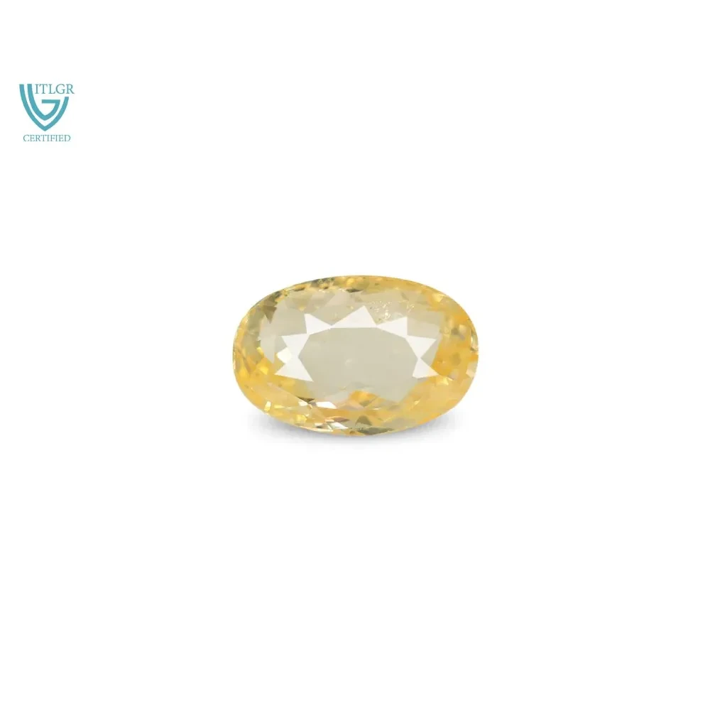 Yellow Sapphire (Pukhraj) - 3.28 Carat