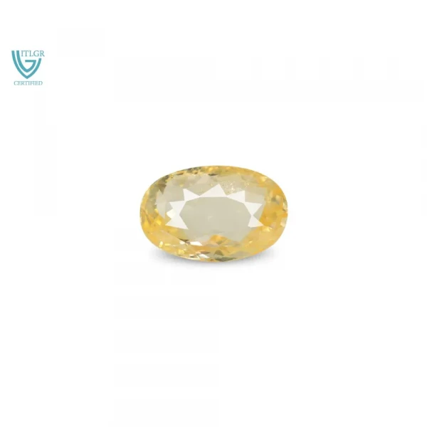 Yellow Sapphire (Pukhraj) - 3.28 Carat