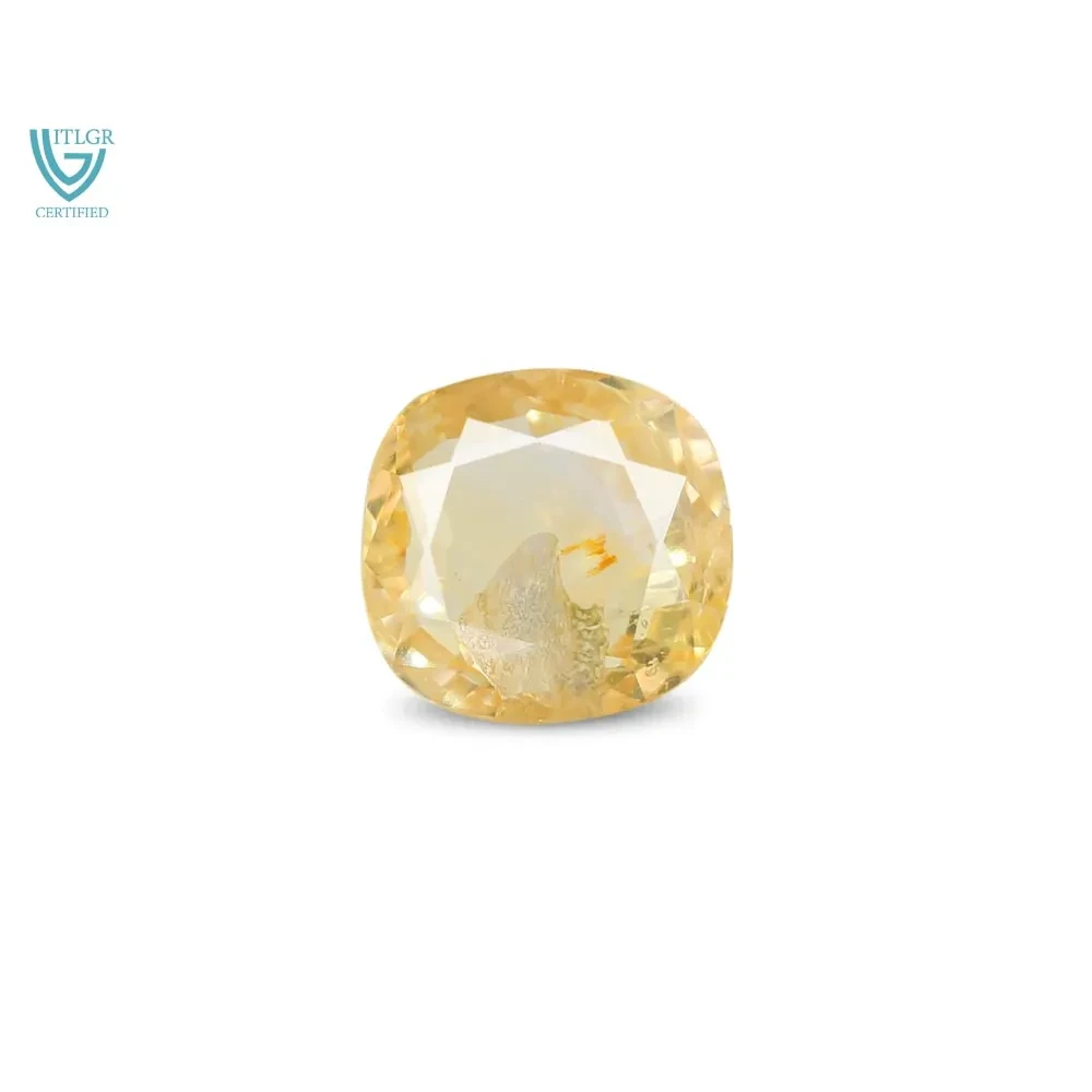 Yellow Sapphire (Pukhraj) - 3.51 Carat