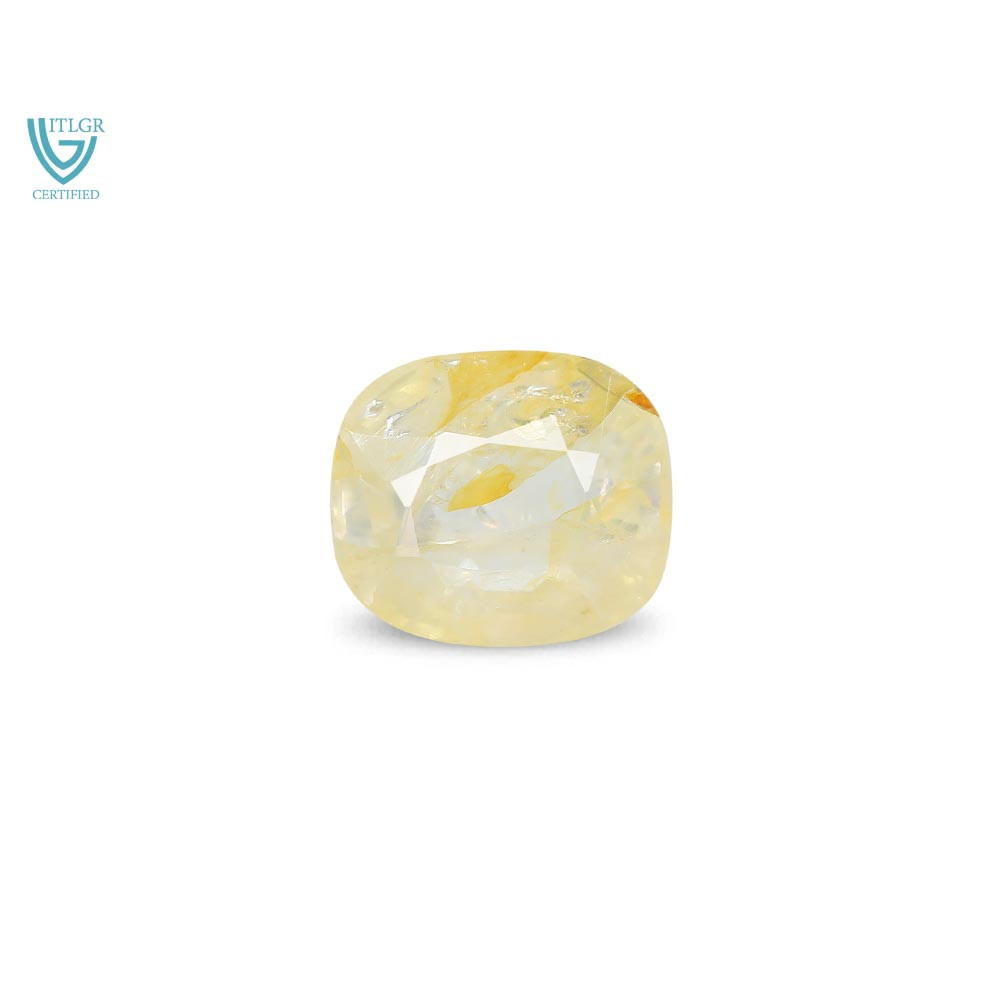 Yellow Sapphire (Pukhraj) - 3.52 Carat