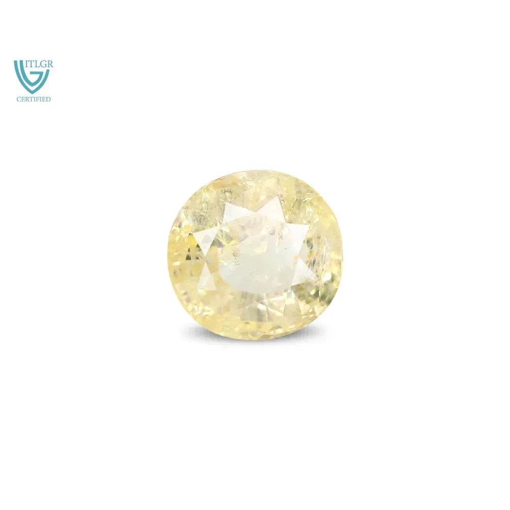 Yellow Sapphire (Pukhraj) - 3.65 Carat
