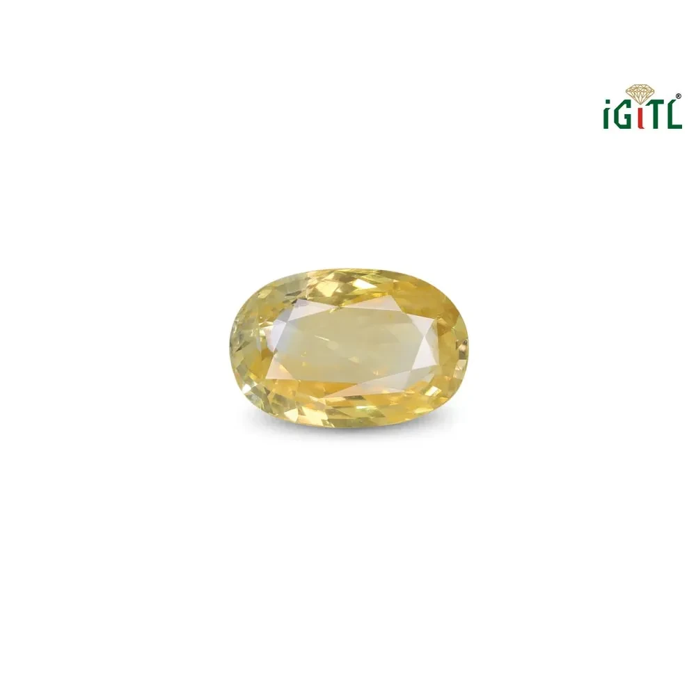 Yellow Sapphire (Pukhraj) - 3.67 Carat