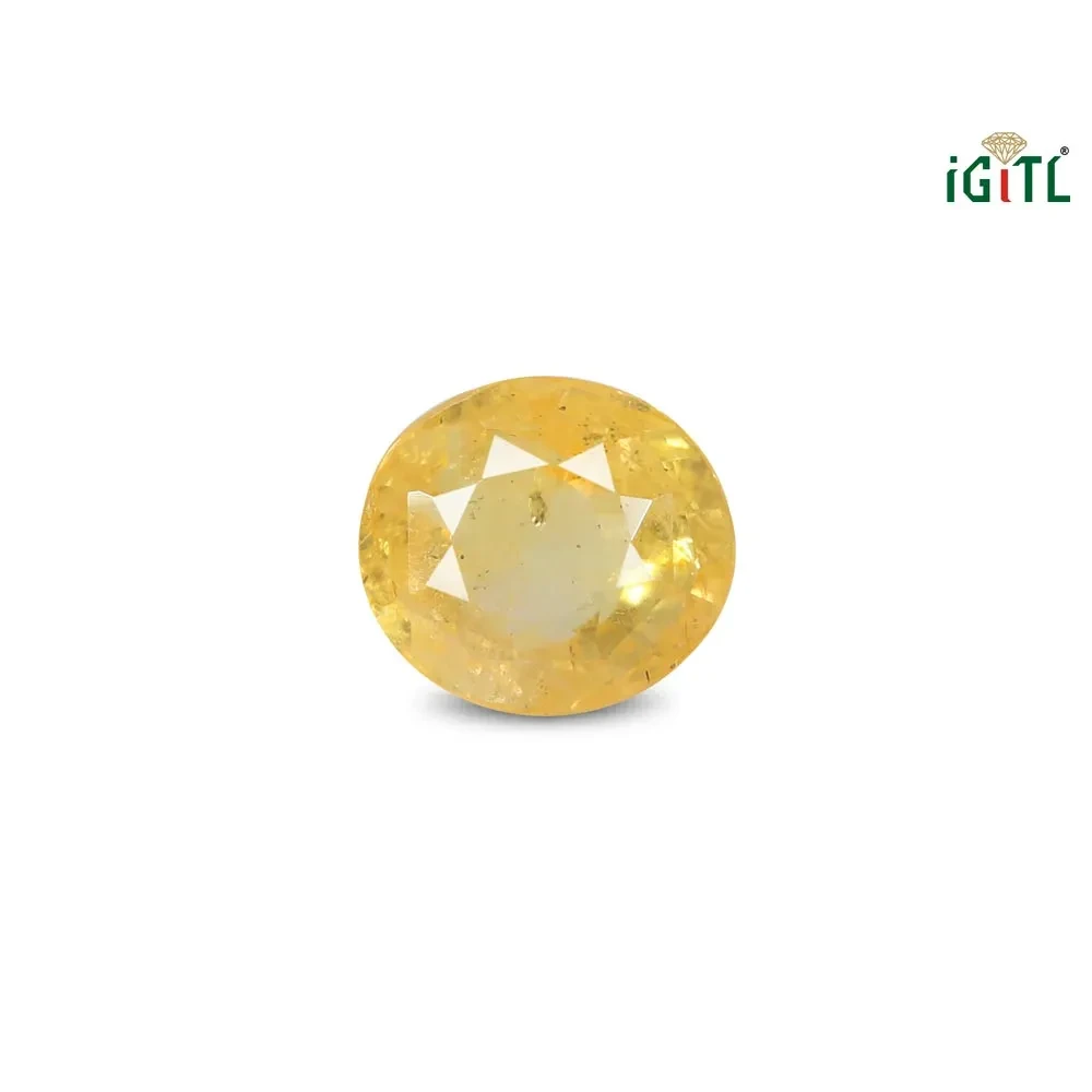 Yellow Sapphire (Pukhraj) - 3.73 Carat