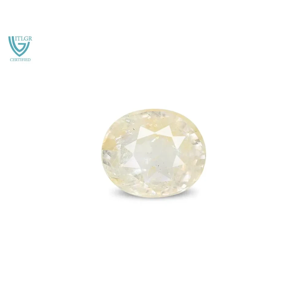 Yellow Sapphire (Pukhraj) - 3.81 Carat