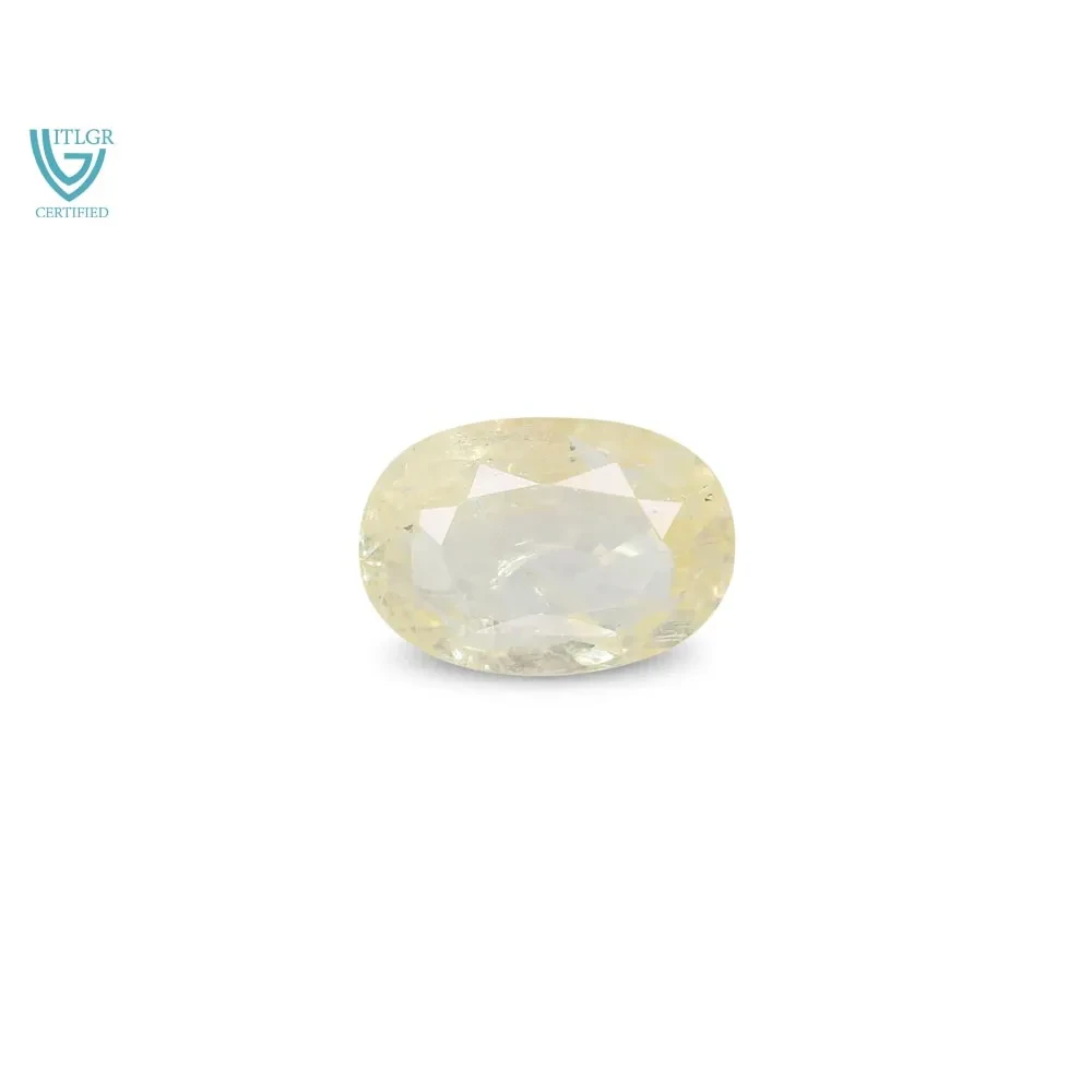 Yellow Sapphire (Pukhraj) - 3.84 Carat