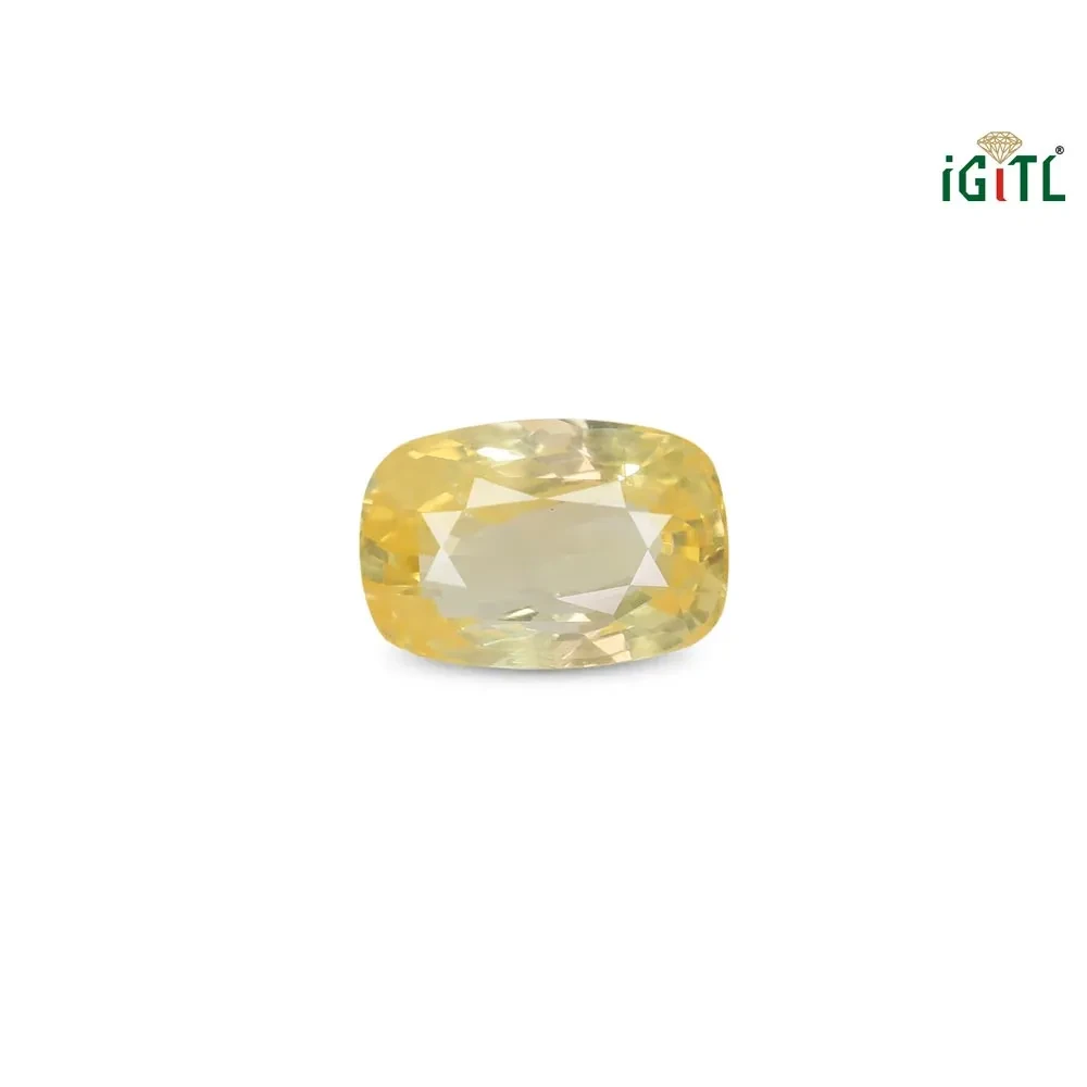Yellow Sapphire (Pukhraj) - 3.87 Carat
