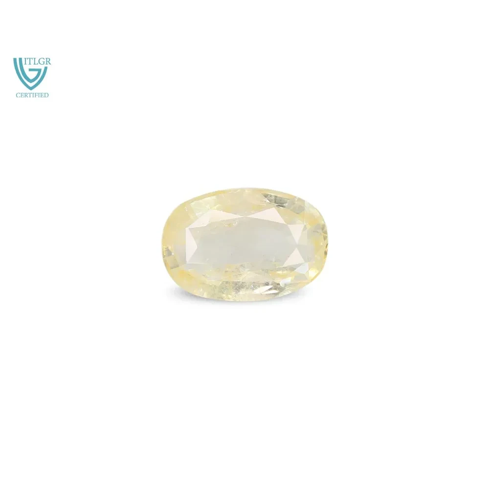 Yellow Sapphire (Pukhraj) - 3.87 Carat