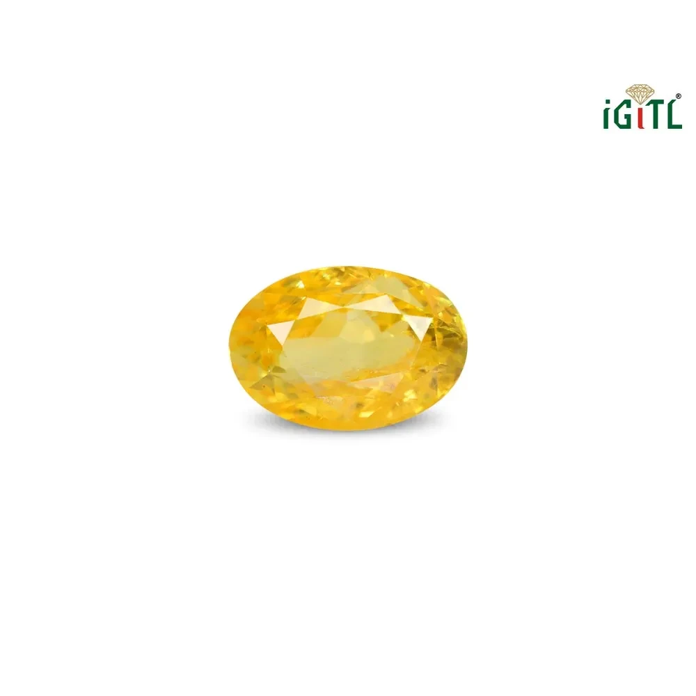 Yellow Sapphire (Pukhraj) - 3.89 Carat