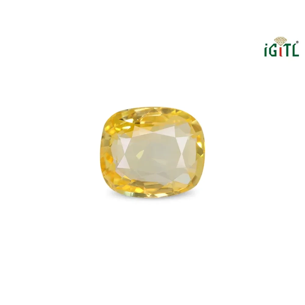 Yellow Sapphire (Pukhraj) - 3.94 Carat