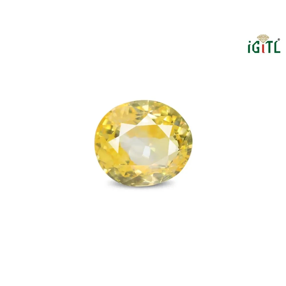 Yellow Sapphire (Pukhraj) - 3.99 Carat