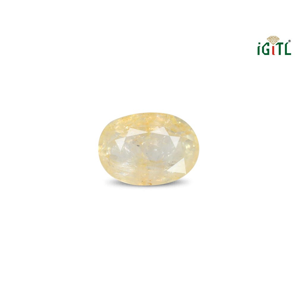 Yellow Sapphire (Pukhraj) - 4.08 Carat