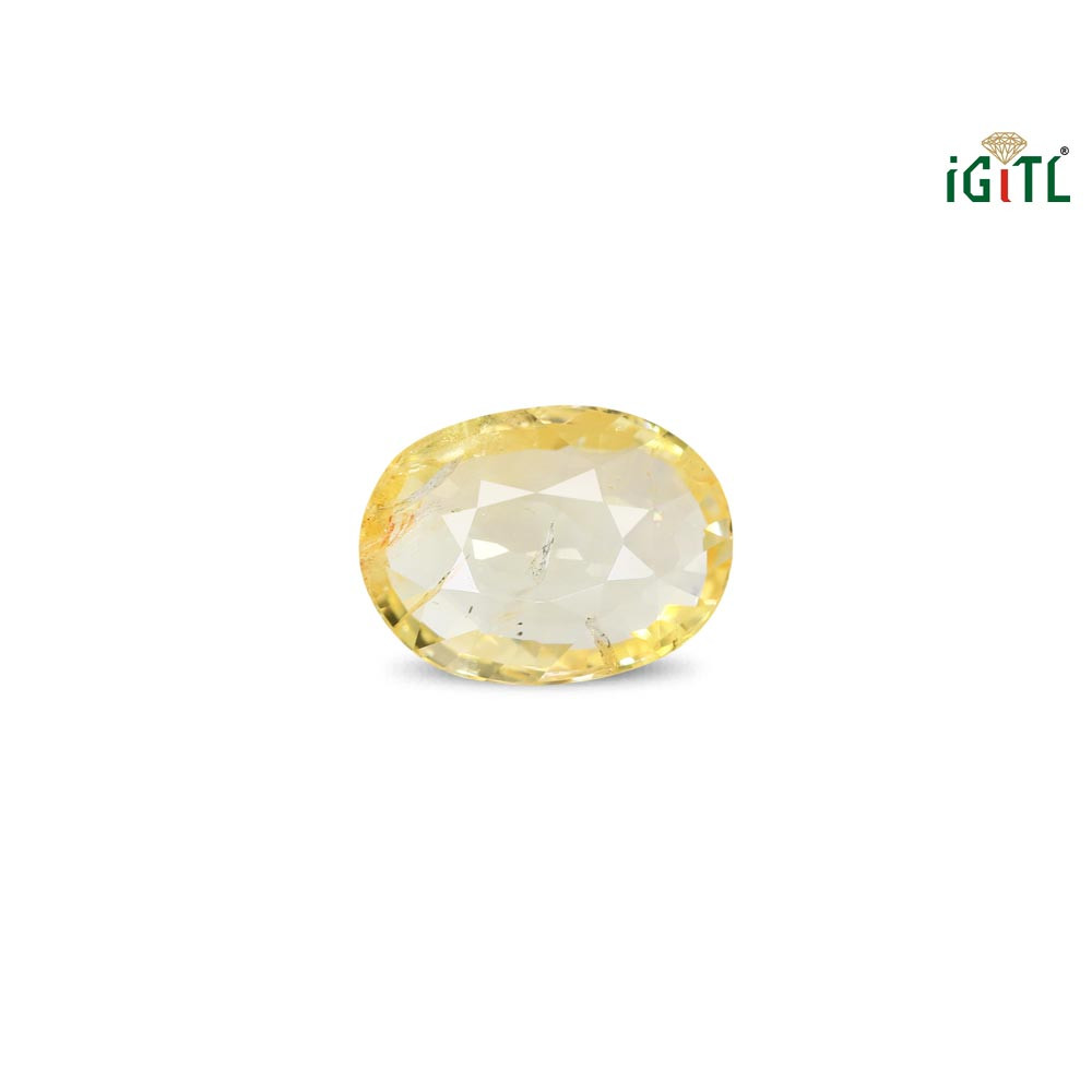 Yellow Sapphire (Pukhraj) - 4.08 Carat
