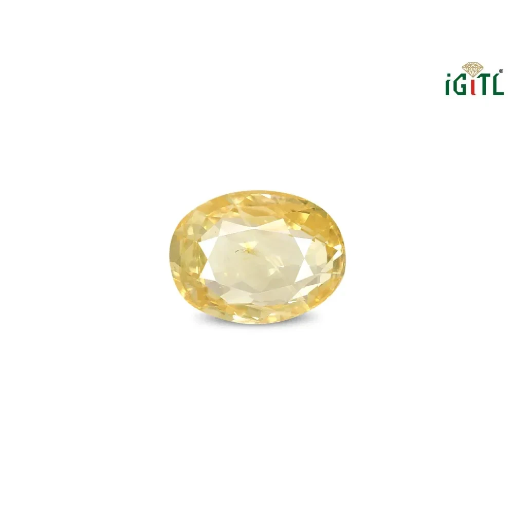 Yellow Sapphire (Pukhraj) - 4.1 Carat