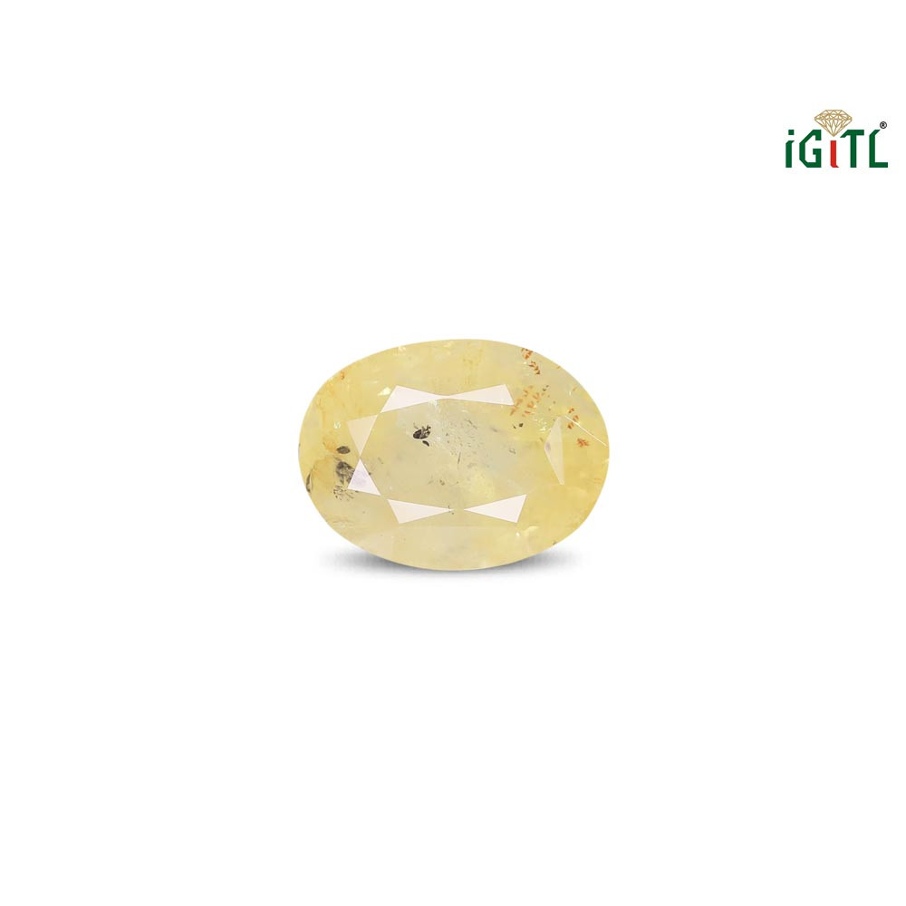 Yellow Sapphire (Pukhraj) - 4.1 Carat
