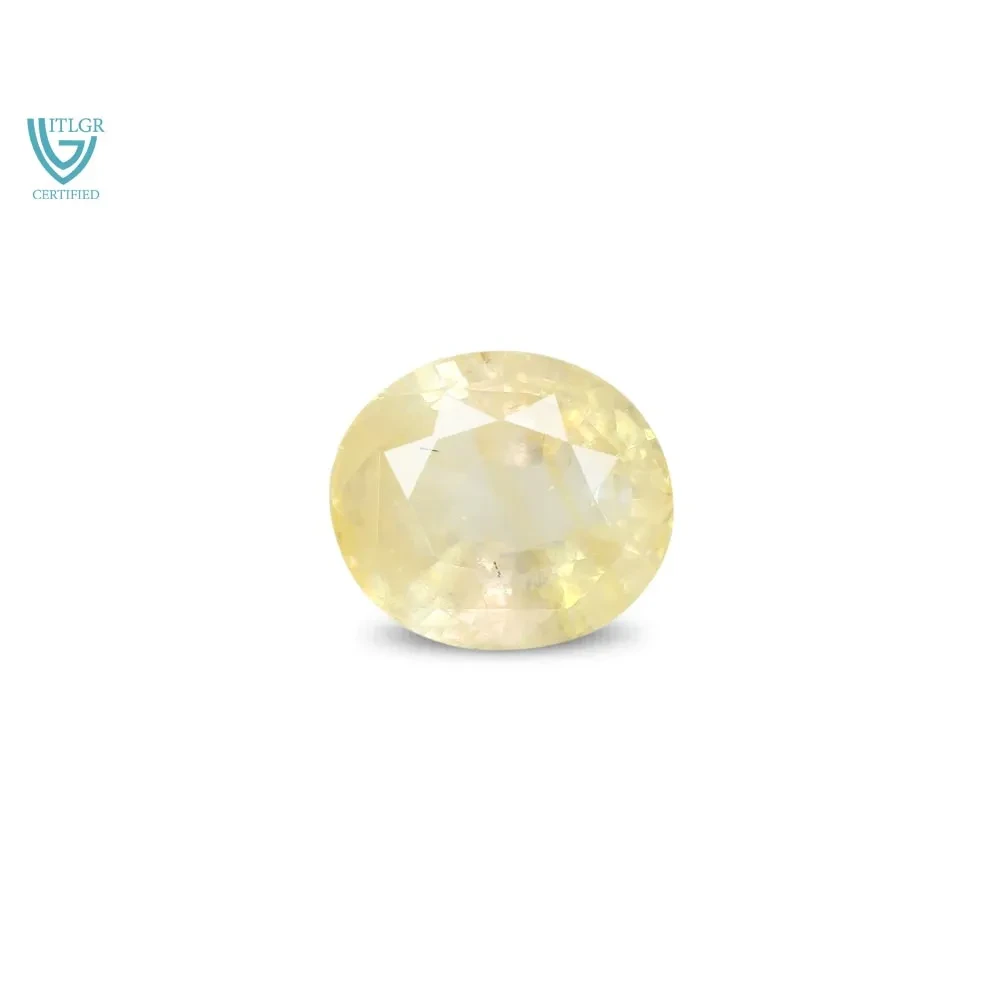 Yellow Sapphire (Pukhraj) - 4.39 Carat